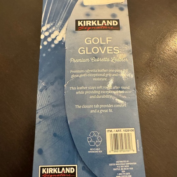 Right Hand Golf Gloves size ML for Left hand golfer - Picture 2 of 2